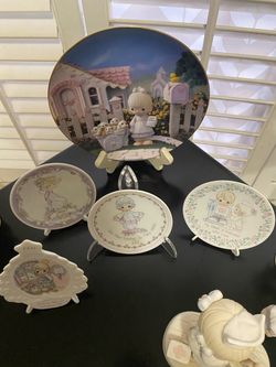 Precious Moments plates