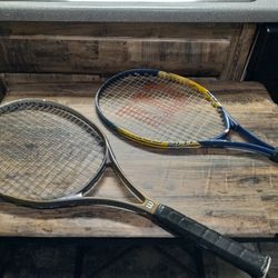 X2 Wilson Tennis Rackets