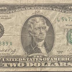 1976 2$ BROKEN LADDER