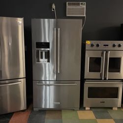Open Box Kitchen Aid Bottom Freezer Refrigerator‼️‼️