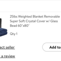 25lbs Weighted Blanket for sale