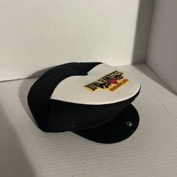 Vintage 1980s IOWA HAWKEYES NEWSBOY HAT 1986 Rose Bowl Cap Snapback Cabbie Foam