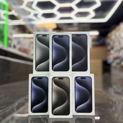 iPhone 15 Pro & 15 Pro Max Available (Unlocked) (Take It Home In Payment/ llévatelo a casa en pagos) 