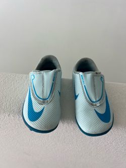 8 c Nike MERCURIAL VAPOR 16 CLUB TF (V) - KIDS Turf  Soccer Shoes Blue ⚽️