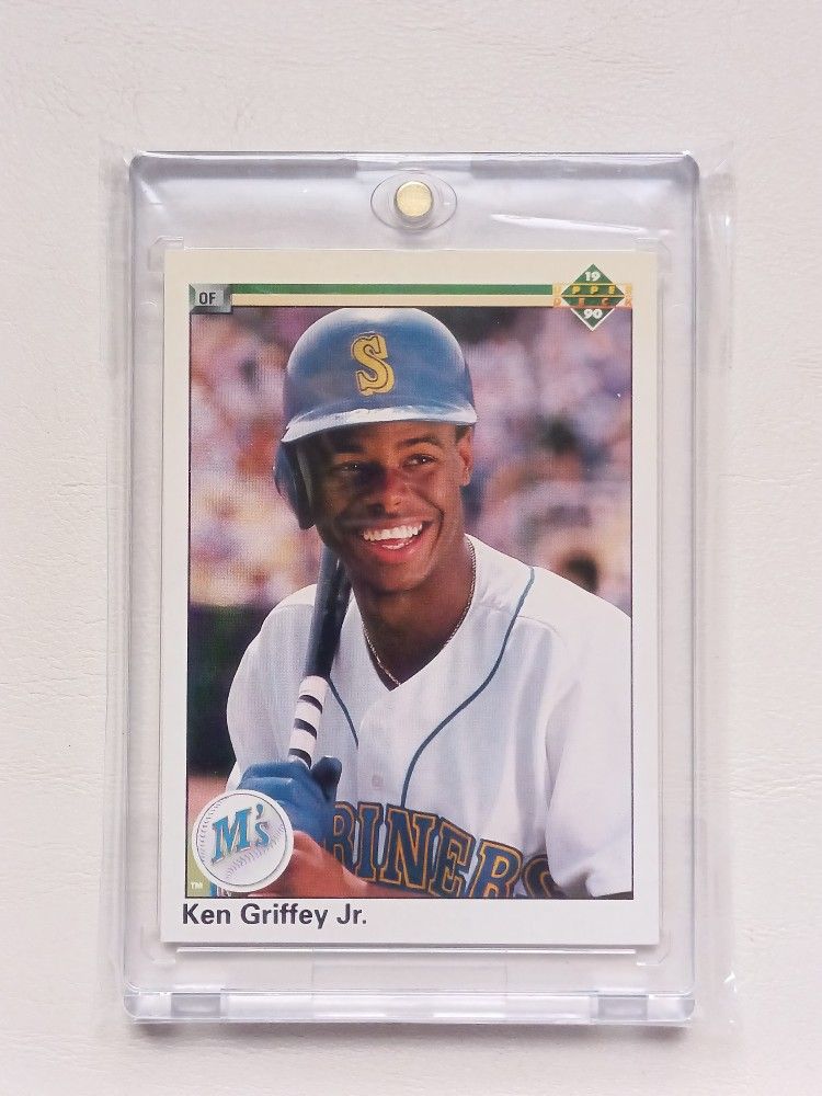Ken Griffey Junior 1990 upper deck error card #156 Simultaneously Misspelled