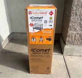 Baby Trend Comet Quick-Fold Playard with Hanging Bassinet