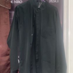 Green Casual Button Down Shirt 