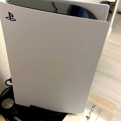 PS5 with controller & headset 