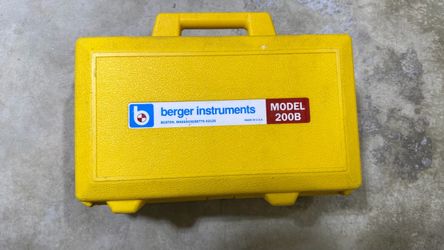 Berger Instruments Model 200B