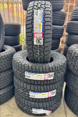 265/70R16 Falken Wildpeak A/T4w Set Of 4 New Tires