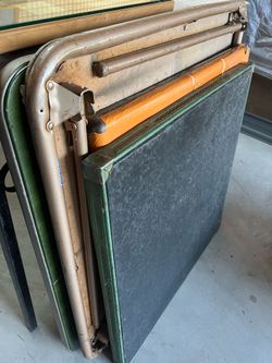 4  card Tables