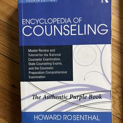 Encyclopedia Of Counseling (official NCE Study book) 