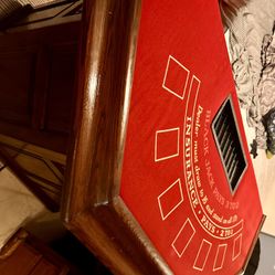 Solid Wood Blackjack Table – Casino Quality – $500 (Las Vegas)  
