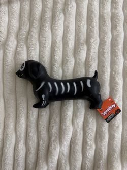 Black Halloween Squeezy Dog