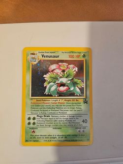 NM 2000 Pokémon Venusaur #13 Black Star Promo Holo Pokemon