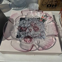 Mikasa Platter Rose Colored