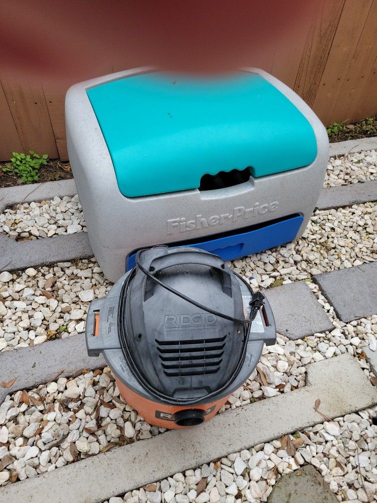 Fisher Price outdoor toy chest sand box