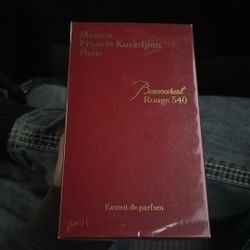 Baccarat Rouge 540 Red