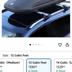 Rooftop Cargo Box Carrier