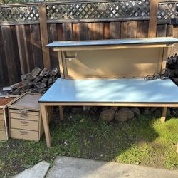 Workbench With Drawers