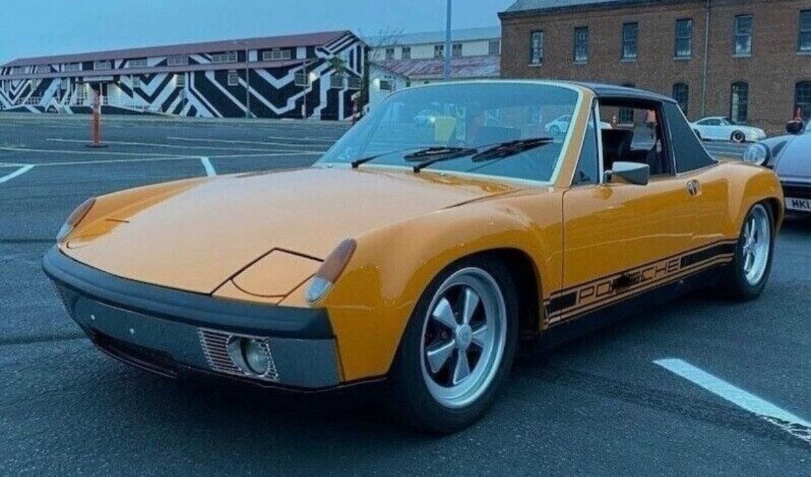 Positive Triple Stripe Custom Side Decals Set For Porsche  914
