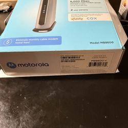 Motorola Docsis 3.1 Cable Modem MB8600