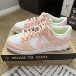 Nike Dunk Coral Pink Used Once Size 9 Men’s