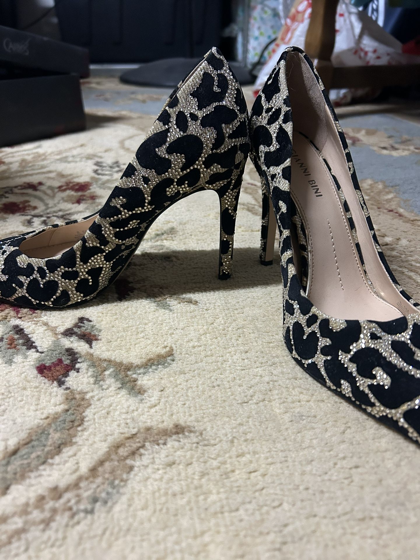 Gianni Bini Leopard Heels 