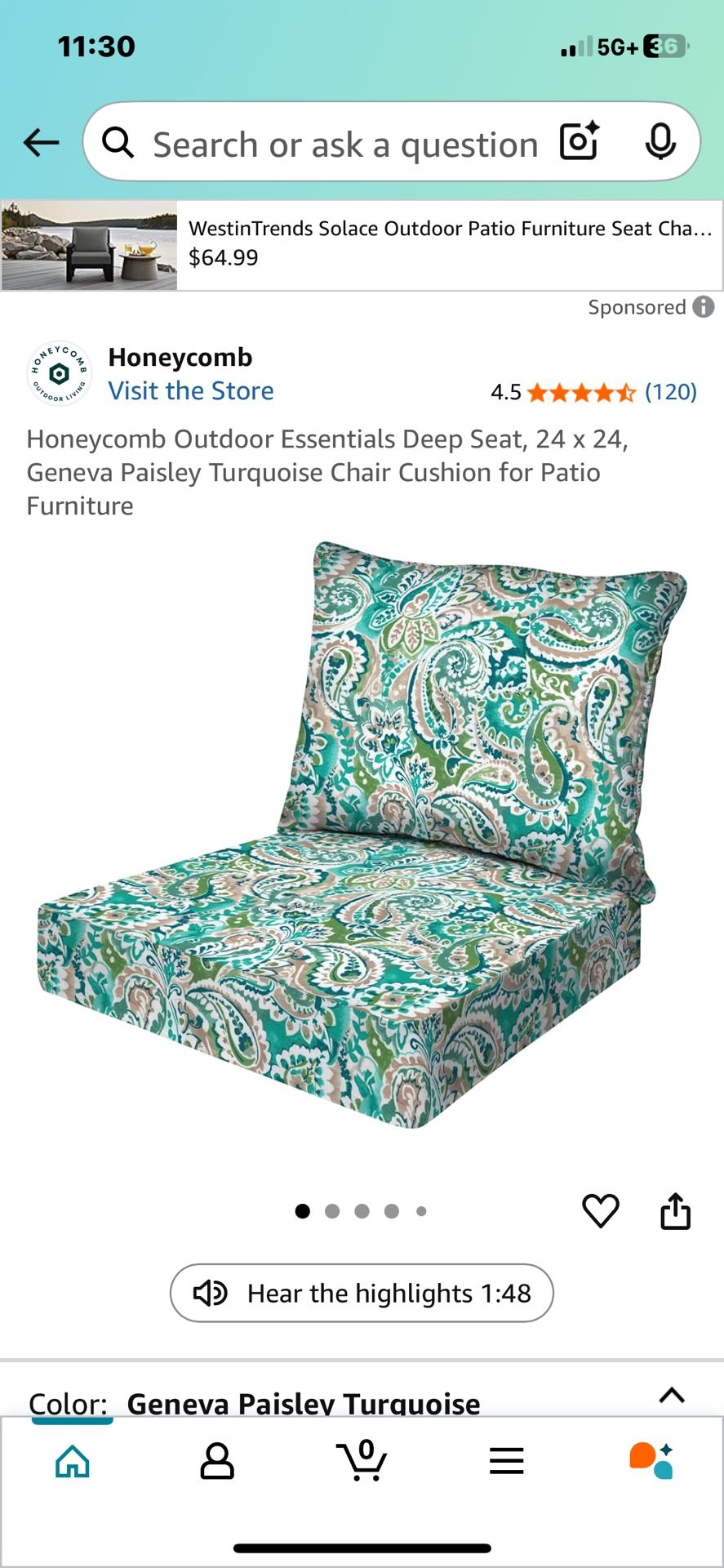 Patio Cushions