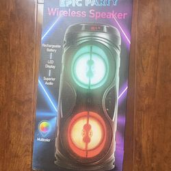 Bluetooth Epic Party Wireless Speaker