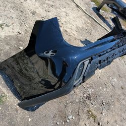 2020 To 2023 Toyota Highlander Rear Bumper Two-piece OEM Parts