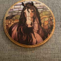 Mosaic horse