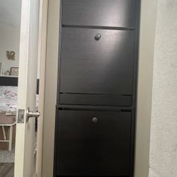 Ikea Bissa Shoe Cabinets X2 