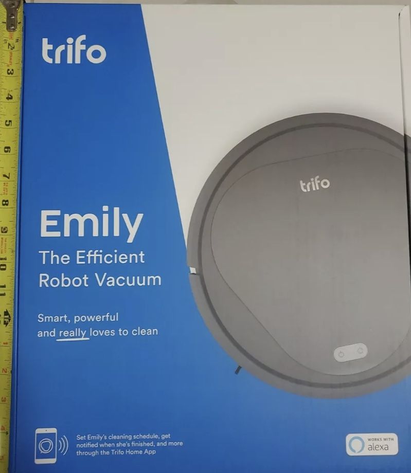 Trifo Emily Essential Robot Vacuum, Cleaner