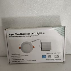 (4) 4in Recessed Light