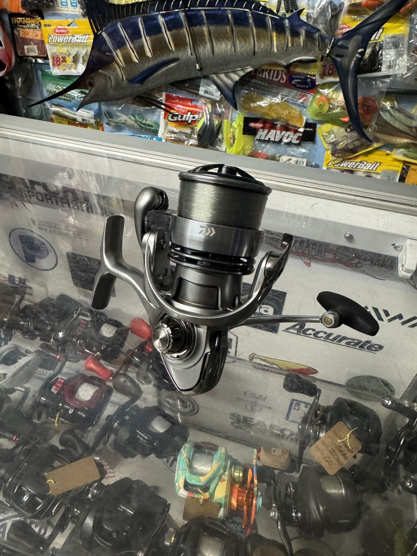 75$ Daiwa Exceller 3000 Salt And Great Water Fishing Reel. Like New