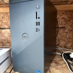 Dell Inspiron 3910 Desktop With HP M27f Monitor
