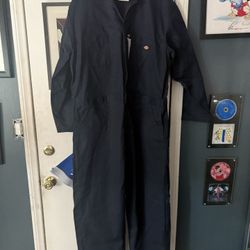 Dickies Navy Blue Coverall Xxl New Michael Myers Halloween Costume 