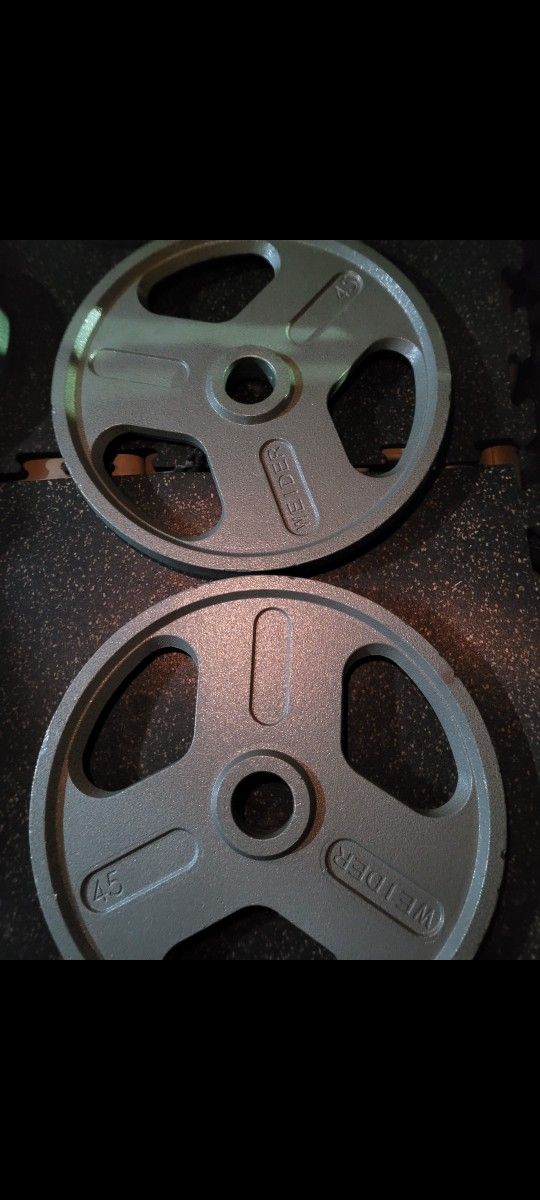 45lbs Olympic Weights