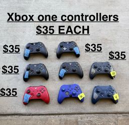 Xbox One controllers $35 EACH (FIRM) all tested  and cleaned