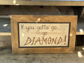 Diamond Sign Hand Made