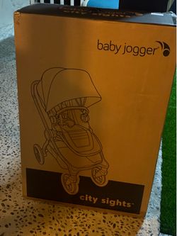 open box - never used - Baby Jogger City Sights Modular Stroller - Dark Slate