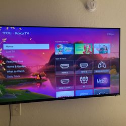 TCL 55" 5-Series 4K UHD Dolby Vision Roku Smart TV