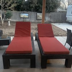 Sets “chaise Lounge Chairs 