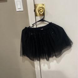 Little black skirt with shorts underneath size12