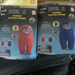 Among us inflatable costume