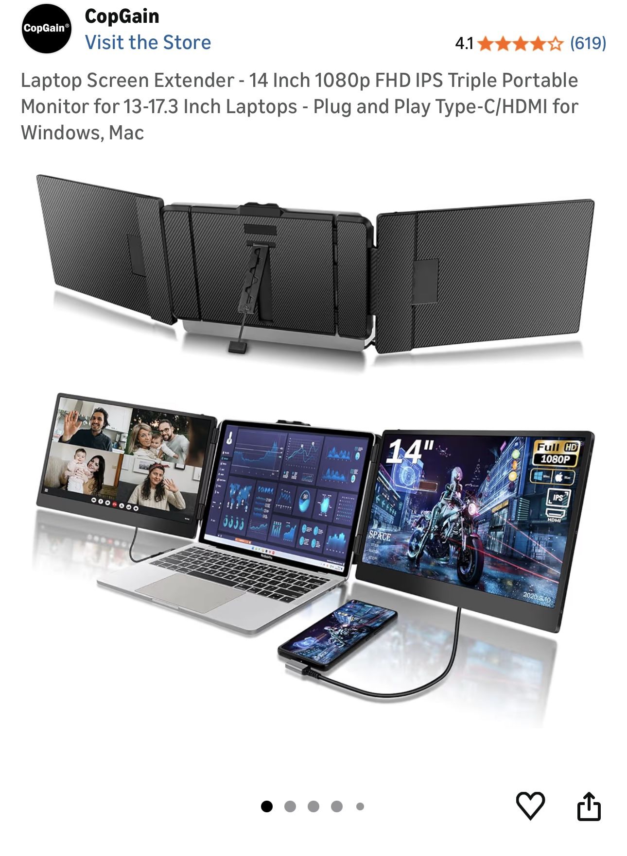 Laptop Screen Extender