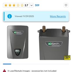  A 0 Smith Instant Electric Hot Water Heater