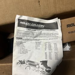 Jeep JL Dual steering stabilizer kit Rough Country