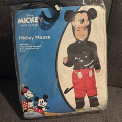 Mickey Mouse costume 3/4T